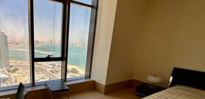 Fully furnished 1 Bedroom Apartment for Rent in a high floor in west BAY