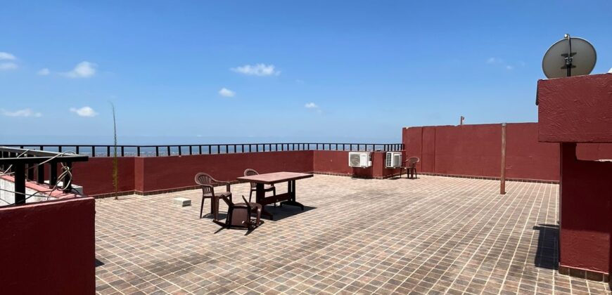 Apartment with terrace for sale in mansourieh
