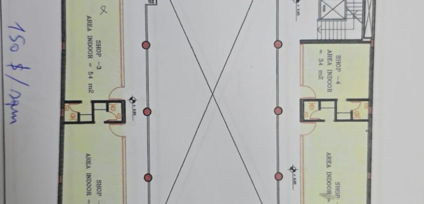 For Rent: Shops in Zalka-Metn