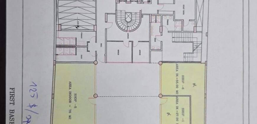 For Rent: Shops in Zalka-Metn