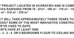 For Sale: Under Construction Project in Achrafieh